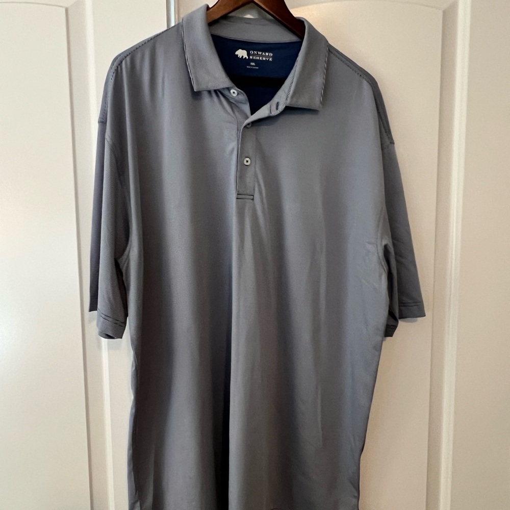 Men's Gray Polo Shirt by Onward Reserve